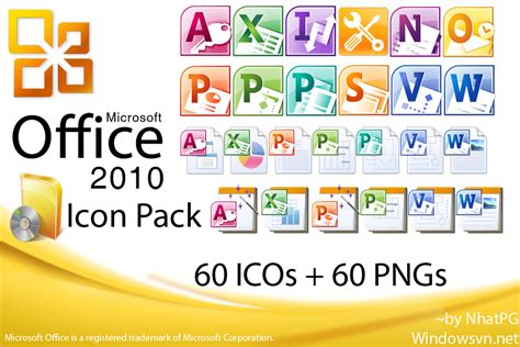 Microsoft Office 2010 Icon Pack no Superdownloads ...