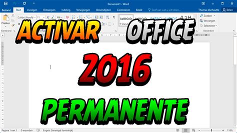 Microsoft Office 2016 Profesional en español instalación y ...