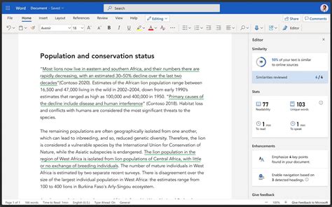 Microsoft Word implementa un detector de plagio basado en Bing para ...