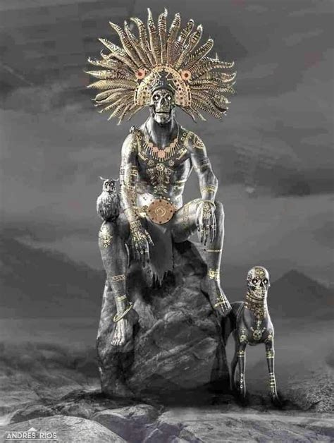 Mictlantecuhtli   dios azteca de la muerte...  No llores ...