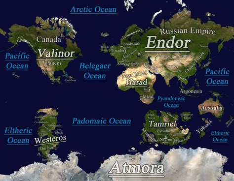 Midgard   A Fantasy World Map by tomme23 on DeviantArt ...