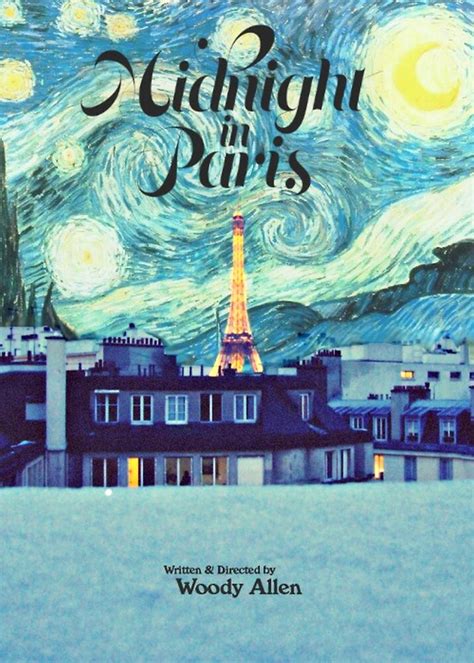 Midnight In Paris Poster  by Starforest | Redbubble