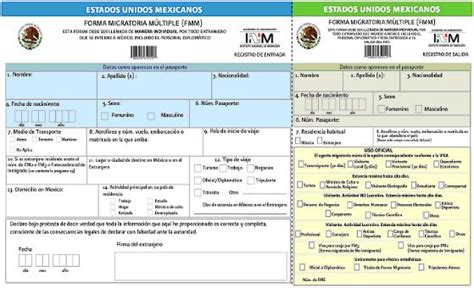 Migracion   FMM   Visasmex   Batres Nieto Abogados Asociados, SC