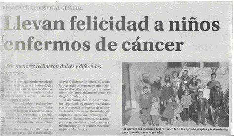 Miguel Ivan Rico: FESTEJO NAVIDEÑO PARA NIÑOS CON CANCER