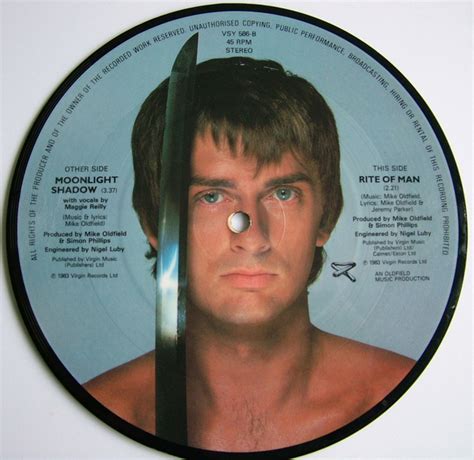 MIKE OLDFIELD MOONLIGHT SHADOW Terry s Picture Discs