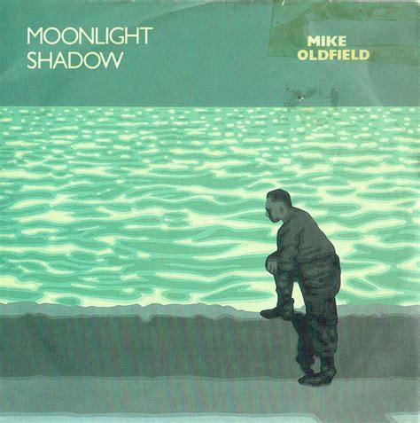 Mike Oldfield – Moonlight Shadow  1983, Green Paper Labels ...