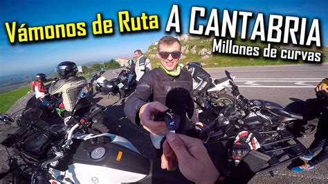 MIL CURVAS en CANTABRIA   Viaje en Moto   YouTube