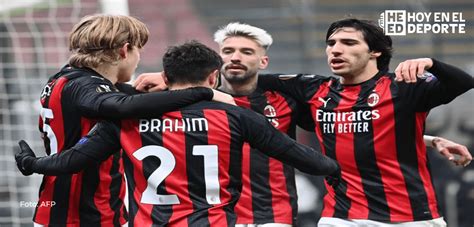 Milan Ac Hoy : Ac Milan Y Lille Se Preparan Hoy Para Jugar ...