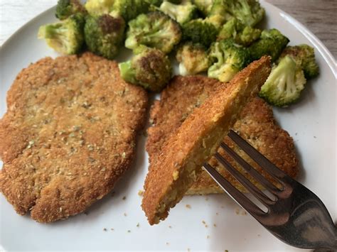 Milanesas de soja finas y crujientes   Mi Dieta Vegana