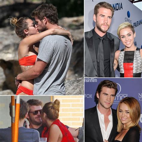 Miley Cyrus and Liam Hemsworth s Cutest Pictures ...