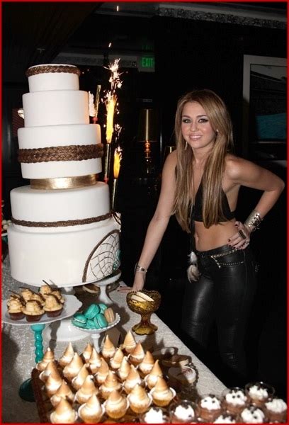 MILEY CYRUS CELEBRATES HER 18TH BIRTHDAY IN LEATHER ...