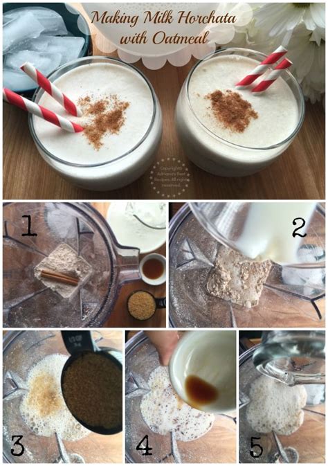 Milk Horchata with Oatmeal: A refreshing drink plus a ...