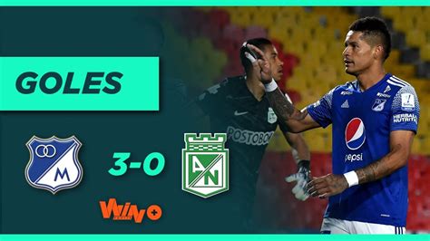 Millonarios vs. Nacional  3 0  | LigaBetPlay Dimayor 2020   Fecha 17 ...