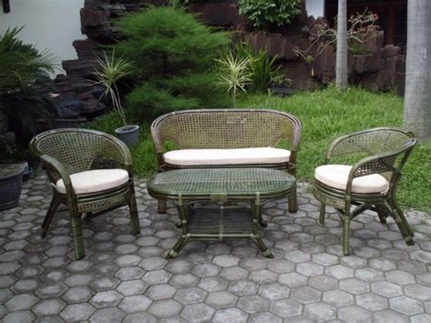 Mimbre y rattan para los muebles de jardín   100 ideas ...