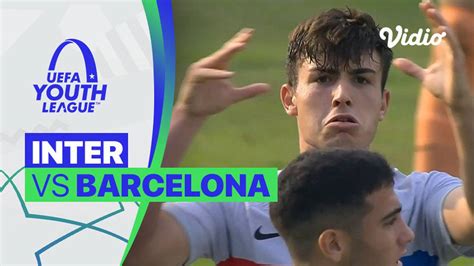 Mini Match   Inter vs Barcelona | UEFA Youth League 2022/23 | Vidio