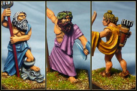 Miniaturas de Oxkarth: Mitos griegos   Los Doce Olímpicos ...