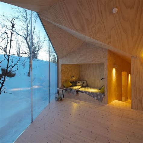 Minimalista refugio de montaña en Noruega by Reiulf Ramstad Architects ...