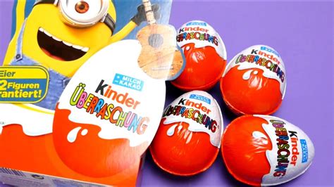 Minions   Kinder Surprise Eggs Special Edition   YouTube