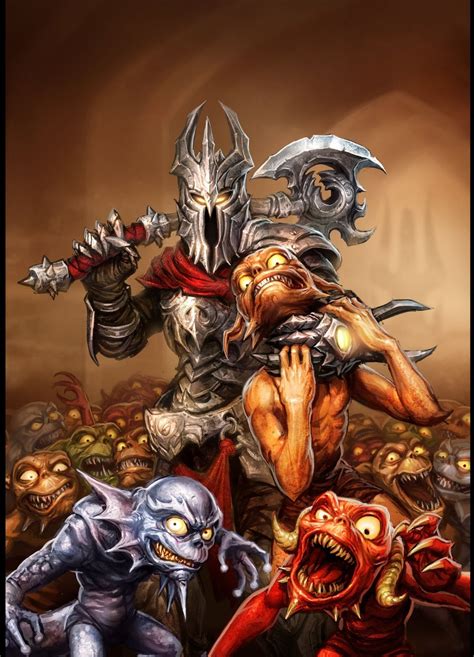 Minions [Overlord] | Creepy art, 2d game art, Fantastic art