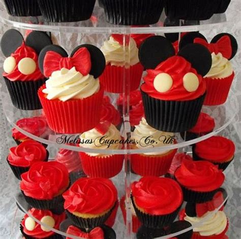 Minnie/ Mickey Mouse Novelty Cupcakes | Mickey mouse ...