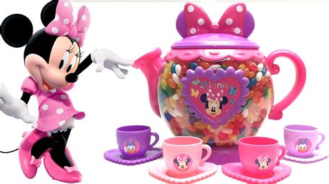 Minnie Mouse Tea Play Set with Surprise Toys Inside   Juguetes de ...
