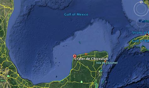 Mira el lugar exacto en Yucatán donde cayó el meteorito ...