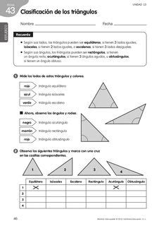 *MIS COSAS DE MAESTRA*: Triángulos: clasificación según ...