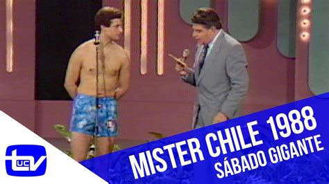 Mister Chile 1988 | Sábado Gigante   YouTube