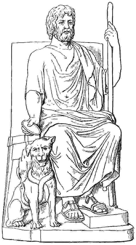 Mitologia Griega De Zeus Dibujos Para Colorear Y Imprimir   PDMREA