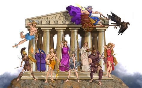 Mitología Griega: PANTEON GRIEGO