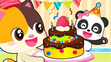 Miu Miu Birthday Party | Animation For Babies | Kids Cartoon | Nursery ...