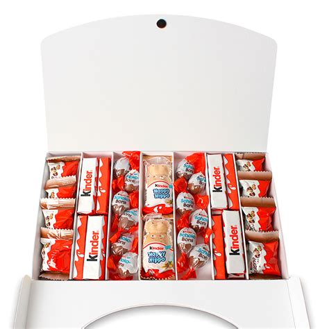 Mix Kinder feliz cumple   Cajas de chuches   Candybox