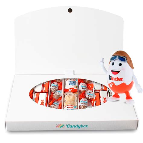 Mix Kinder feliz cumple   Cajas de chuches   Candybox