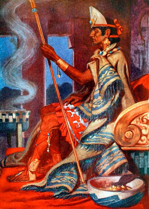 Moctezuma II, Aztec Emperor | Arte azteca, Cultura de mexico, Guerreros