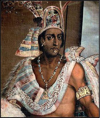 Moctezuma II segundo emperador del imperio azteca, 1520. | Mésoamérique ...