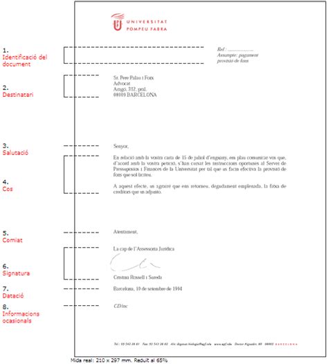 Model d ofici   Documents administratius de la Universitat Pompeu Fabra ...