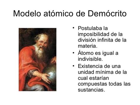 Modelo atómico de Demócrito – Teorías de los modelos atómicos