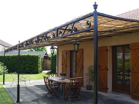 Modelo de Pergolas de hierro modernas para jardin   Casa Web