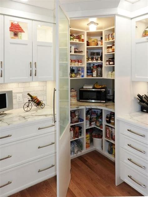 modern corner pantry in the kitchen – HomeMydesign