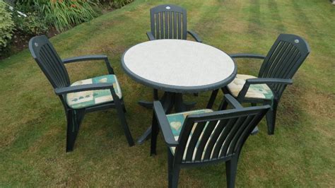 Modern Outdoor Ideas Plastic Garden Set Patio Chairs Ace ...