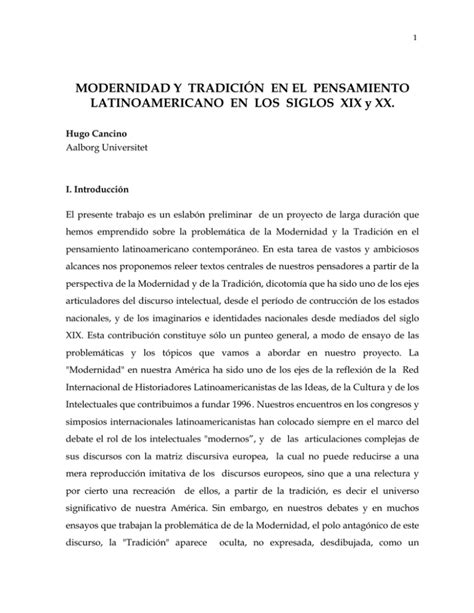 Modernidad y pensamiento social latinoamericano.pdf