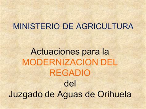 MODERNIZACIÓN INVERSIONES MINISTERIO DE AGRICULTURA ...