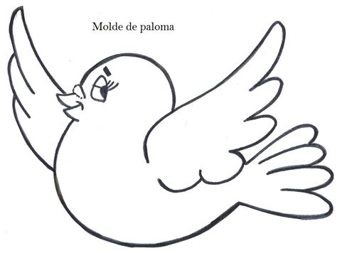moldes palomas | colombapasquale | Pinterest | Dibujos de palomas ...