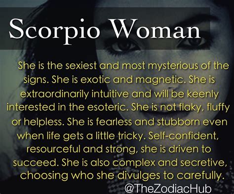 MonBar — thezodiachub: The Scorpio Woman