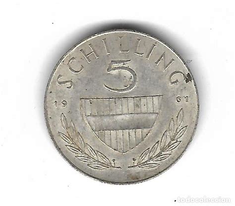 moneda. 5 chelines. austria. 1961   Comprar Monedas ...