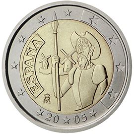 Monedas conmemorativas de 2€   2005