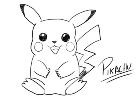 MONITOONS CARTOONS: VIDEO   Como dibujar a Pikachu de Pokémon