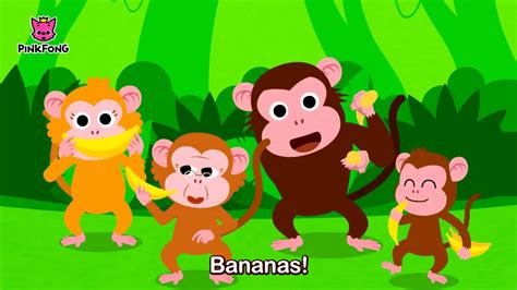 Monkey Banana Animal Songs PINKFONG Songs for Children720p ...
