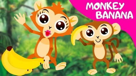 Monkey Banana Baby Monkey | Animal Songs | Song for ...