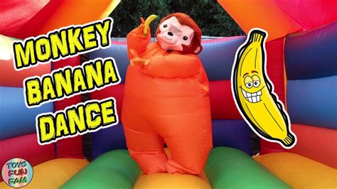 Monkey Banana Dance Performed By Toys Fun Fam   YouTube